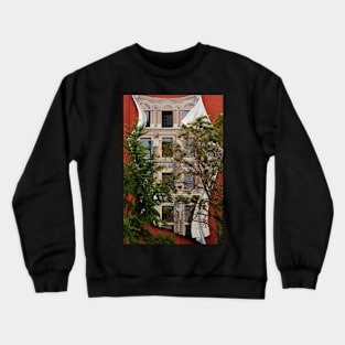 Scenes From Downtown Toronto - A Building Facade © Crewneck Sweatshirt